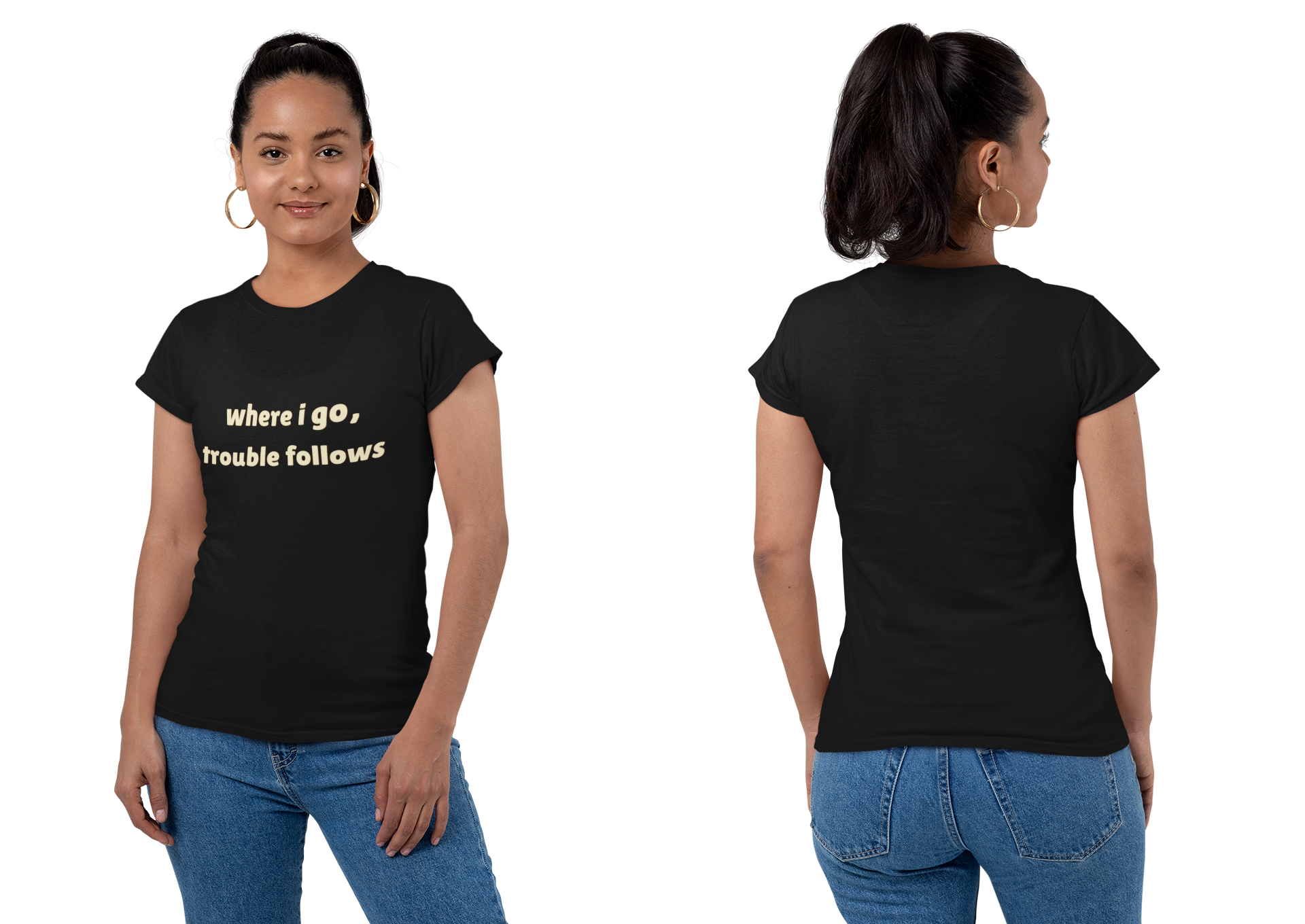 The 'Trouble' Tee Set