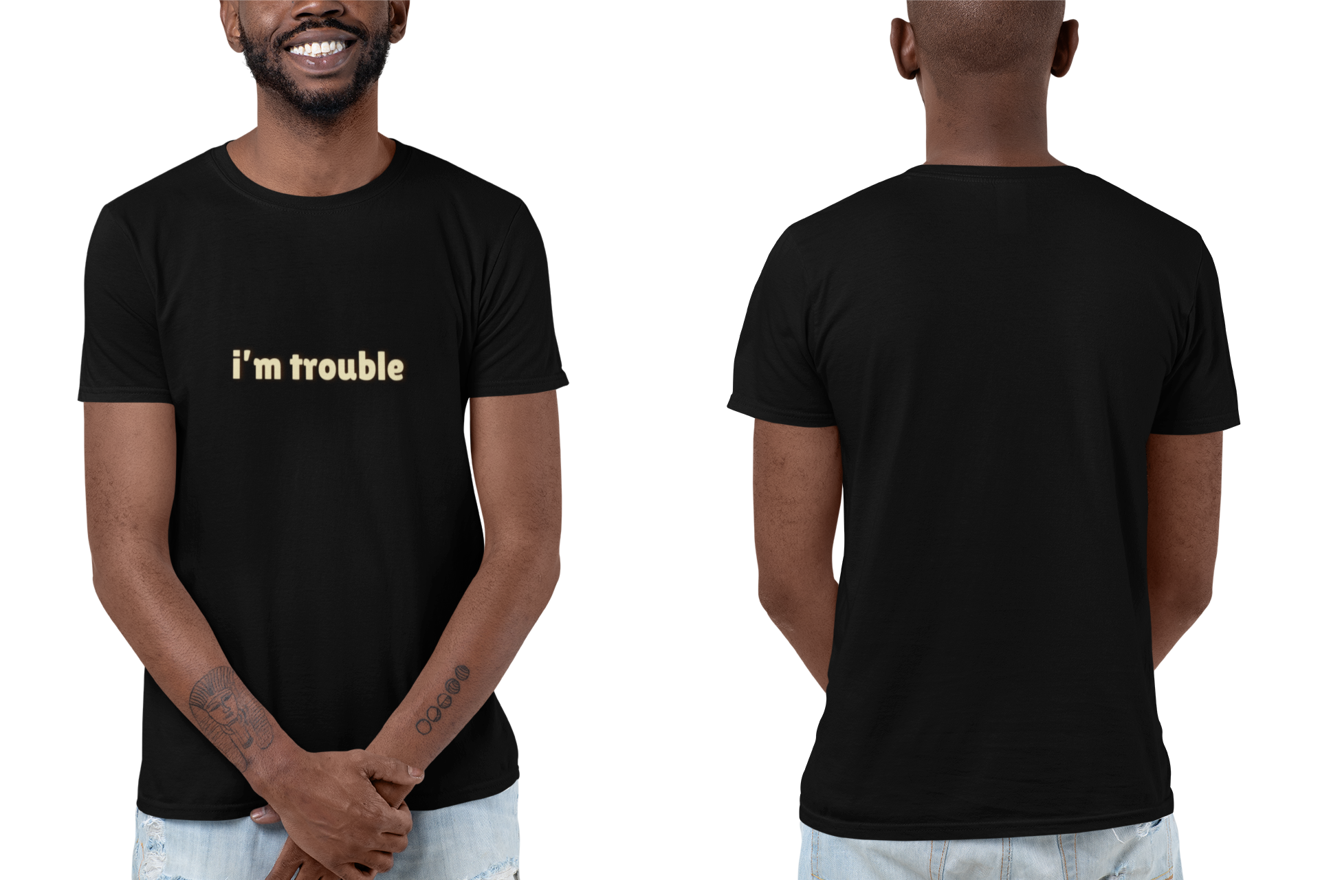 The 'Trouble' Tee Set
