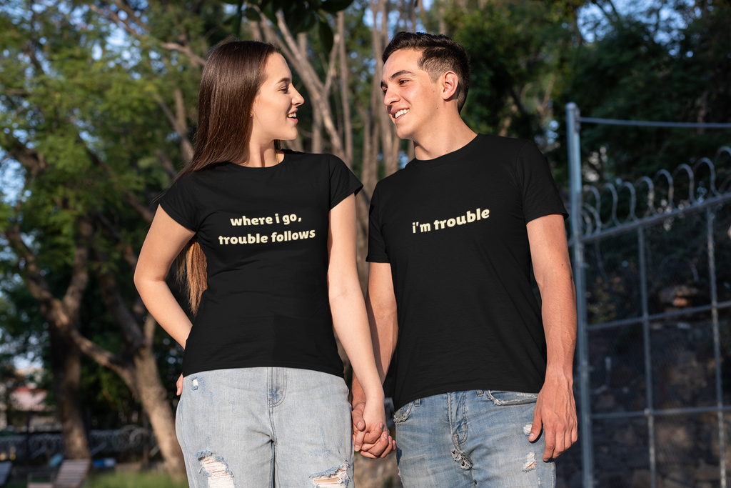 The 'Trouble' Tee Set